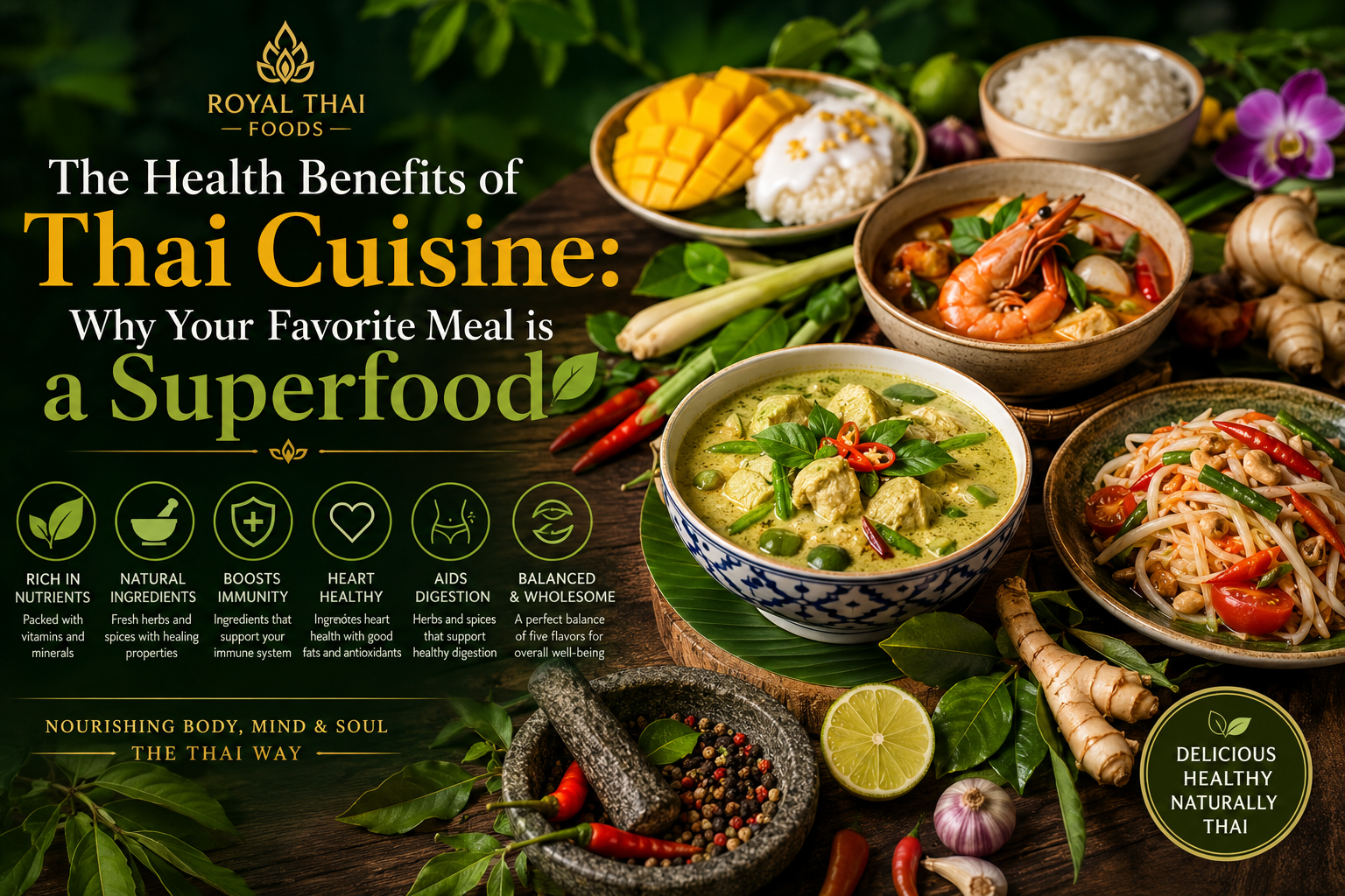 The Health Benefits of Thai Cuisine: Why Your Favorite Meal is a Superfood